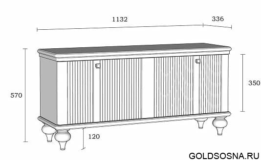 Тумба под обувь Рандеву 10 Тумба под обувь Рандеву 10