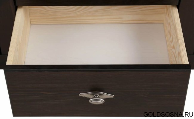 Стол письменный Рауна 08 2-х тумбовый (колониал)