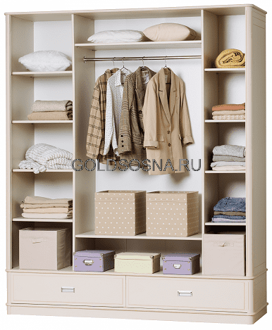 Шкаф Бетти 4-ств №1 Шкаф Бетти 4-ств №1