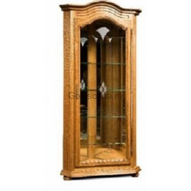 Шкаф с витриной угловой Давиль ММ-126-50П