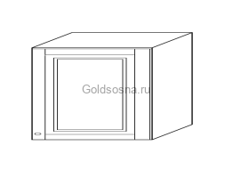 Шкаф над вытяжкой 50 (1 дверь) Скайда 2 Шкаф над вытяжкой 50 (1 дверь) Скайда 2
