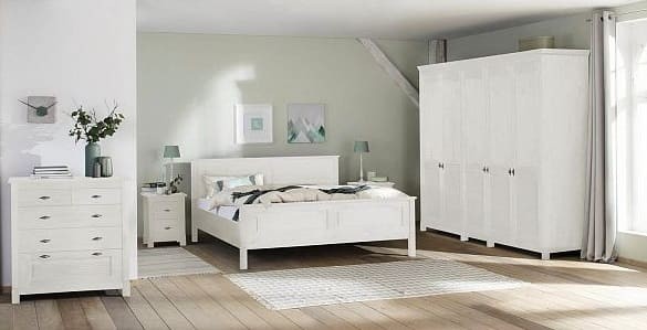 Тумба прикроватная Рауна 02 (белый воск УКВ) Тумба прикроватная Рауна 02 (белый воск УКВ)