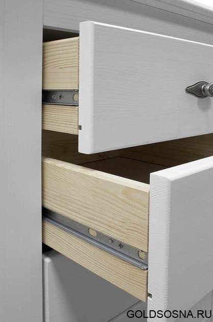 Стол письменный Рауна 08 2-х тумбовый белый воск УКВ Стол письменный Рауна 08 2-х тумбовый белый воск УКВ