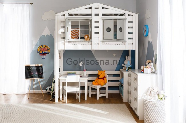 Кровать домик В-яр Тимберика Кидс №12 Кровать домик В-яр Тимберика Кидс №12