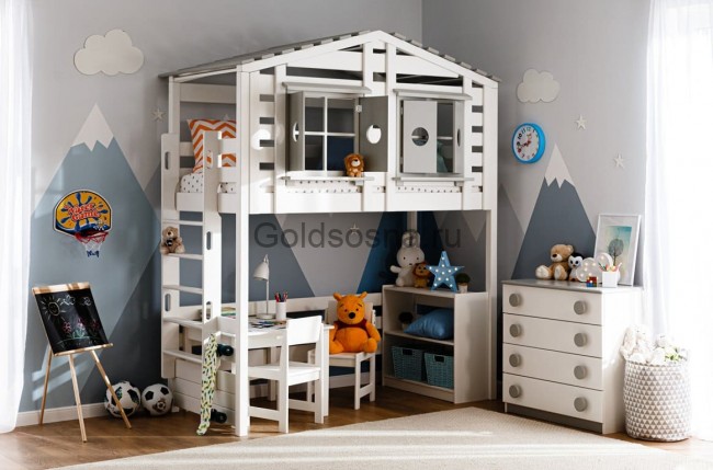 Кровать домик В-яр Тимберика Кидс №12 Кровать домик В-яр Тимберика Кидс №12