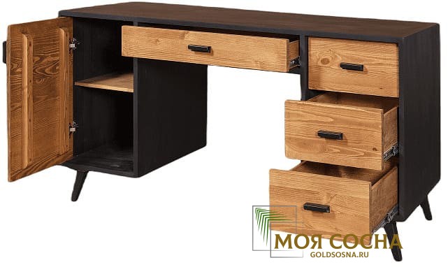 Стол письменный Эрика-BUR Стол письменный Эрика-BUR