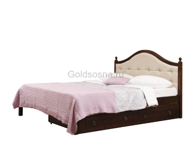 Айно кровать Кая 1 мягкая с ящиками