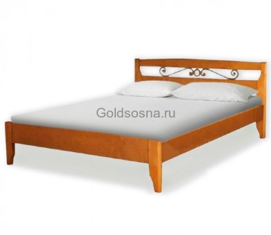 Кровать Полонез с ковкой