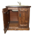 Ящик напольный под мойку Барин (2 двери) 
