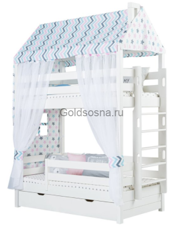 Кровать домик Тимберика Кидс 2-яр №16 Кровать домик Тимберика Кидс 2-яр №16