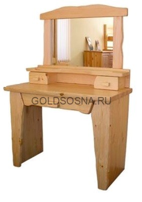 Стол туалетный с зеркалом Скандинавия