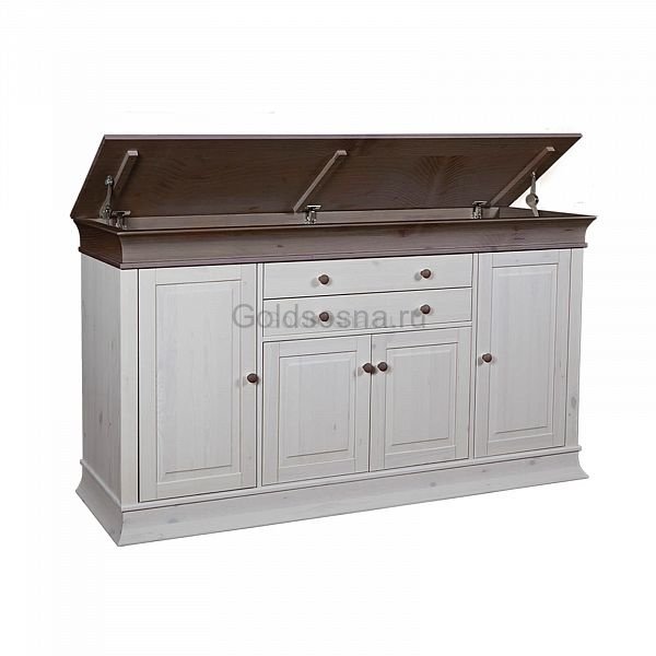 Комод Бостон 4+2 с откидной крышкой