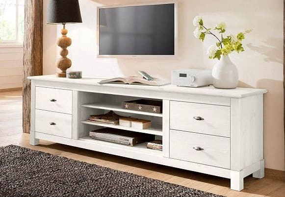 Тумба ТВ Рауна 150 (белый воск УКВ)