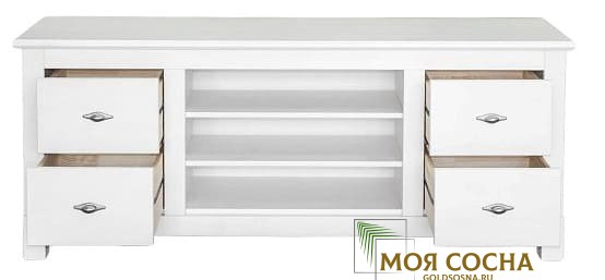 Тумба ТВ Рауна 150 (белый воск УКВ)