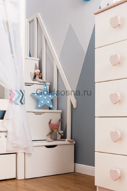 Комод лесенка Тимберика Кидс Комод лесенка Тимберика Кидс