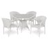Комплект плетеной мебели из ротанга T220CW/Y290W-W2 White 4Pcs
