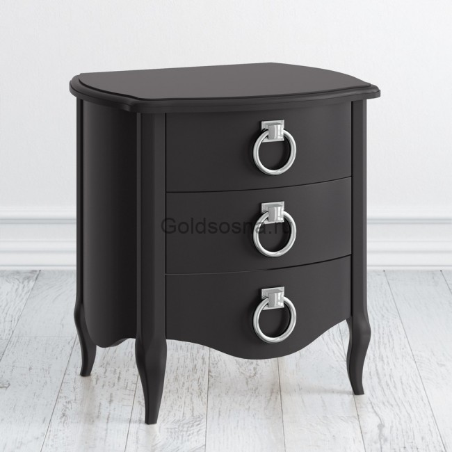 Прикроватная тумба 3 ящика Opera Estate Прикроватная тумба 3 ящика Opera Estate