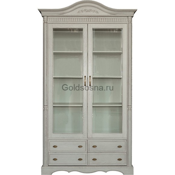 Шкаф для книг Паола 2151 с ящиками БМ672