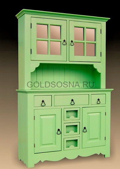 Буфет Rehausse 125 c ящиками со стеклом