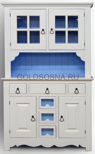 Буфет Rehausse 125 c ящиками со стеклом