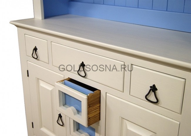 Буфет Rehausse 125 c ящиками со стеклом