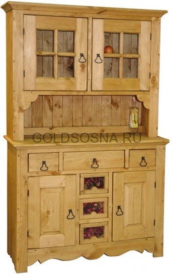 Буфет Rehausse 125 c ящиками со стеклом