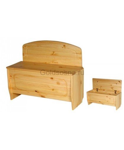 Тумба с откидной крышкой МД329