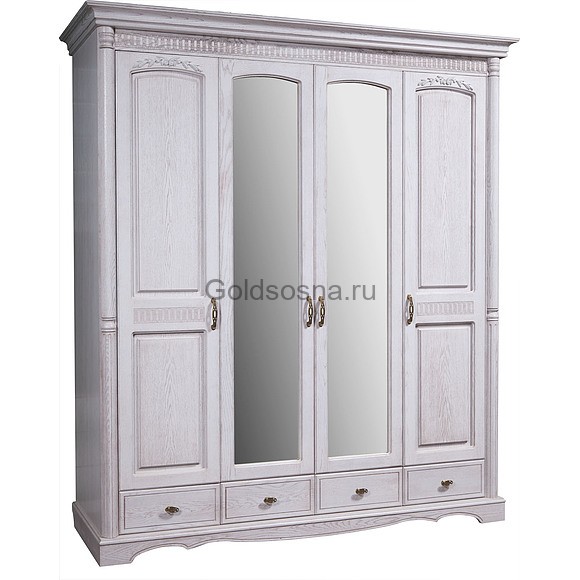 Шкаф для одежды 4д Паола 2581-01 БМ671