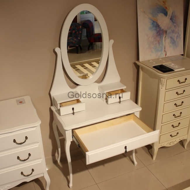 Дамский набор с круглым зеркалом Аделина (Авиньон) Дамский набор с круглым зеркалом Аделина (Авиньон)