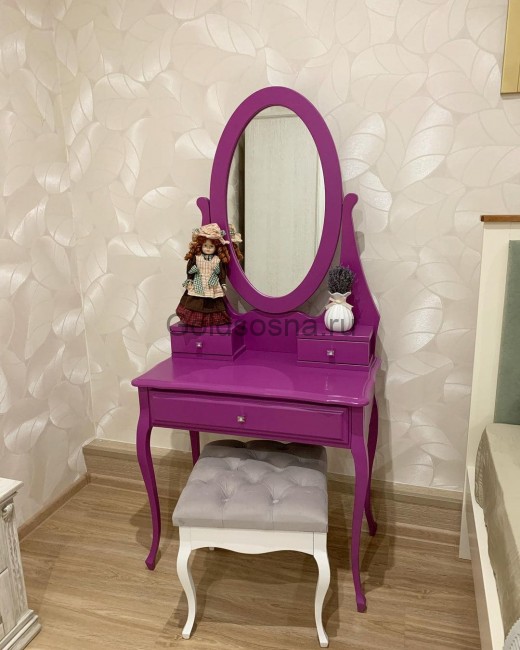 Дамский набор с круглым зеркалом Аделина (Авиньон) Дамский набор с круглым зеркалом Аделина (Авиньон)