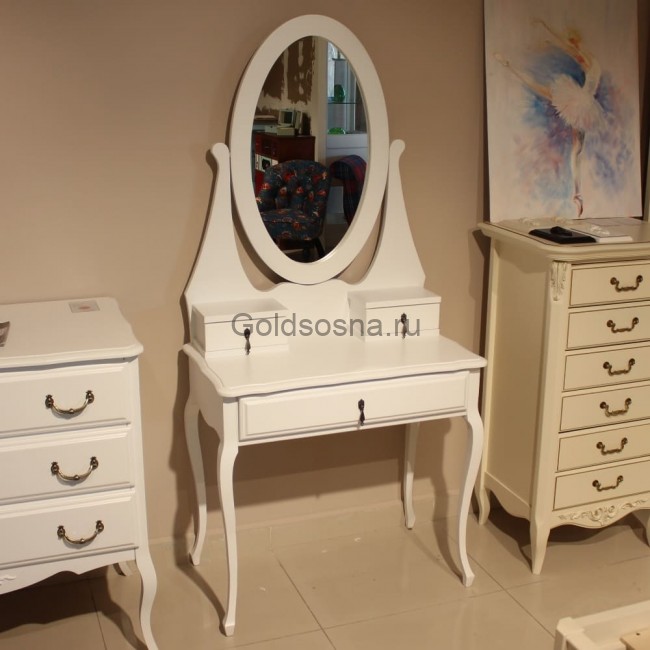 Дамский набор с круглым зеркалом Аделина (Авиньон) Дамский набор с круглым зеркалом Аделина (Авиньон)