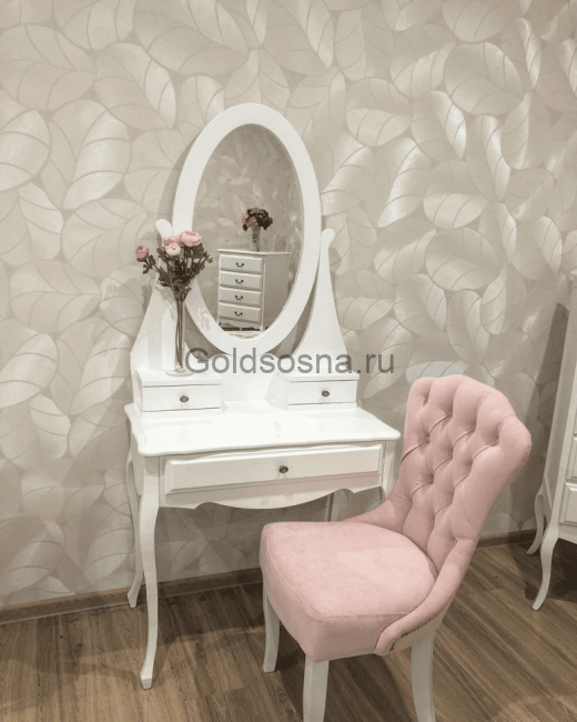 Дамский набор с круглым зеркалом Аделина (Авиньон) Дамский набор с круглым зеркалом Аделина (Авиньон)