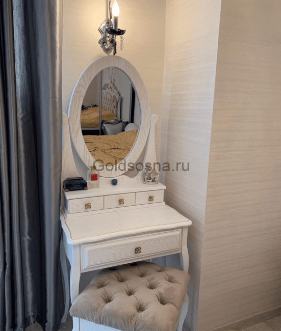 Дамский набор с круглым зеркалом Аделина (Авиньон) Дамский набор с круглым зеркалом Аделина (Авиньон)