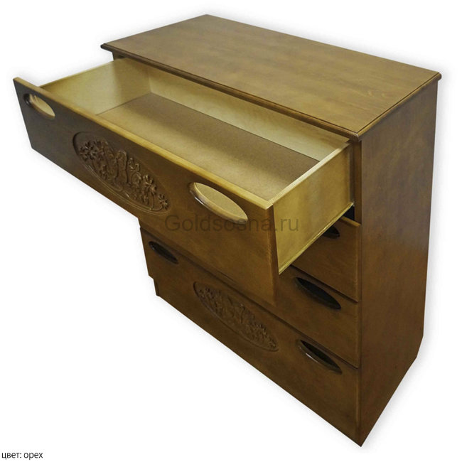 Комод Флоренция с резьбой Комод Флоренция с резьбой