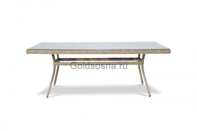 Стол Латте, соломенный 2000х900 Стол Латте, соломенный 2000х900
