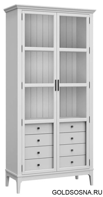 Шкаф для книг Квадро-С 220/04