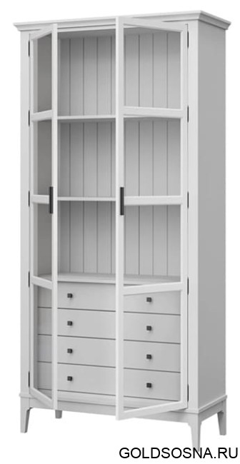 Шкаф для книг Квадро-С 220/04