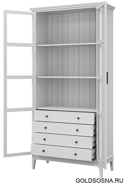 Шкаф для книг Квадро-С 220/04