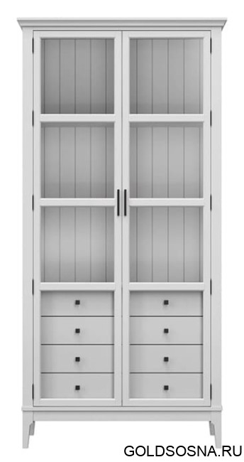 Шкаф для книг Квадро-С 220/04