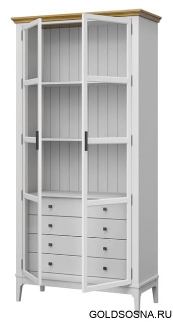 Шкаф для книг Квадро-С 220/04