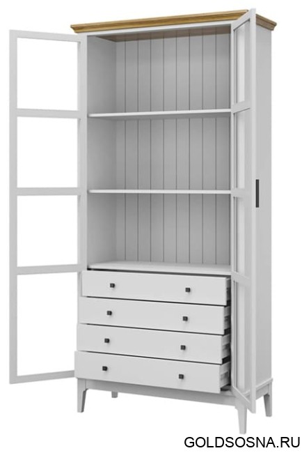 Шкаф для книг Квадро-С 220/04