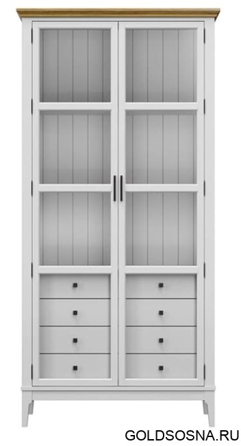 Шкаф для книг Квадро-С 220/04