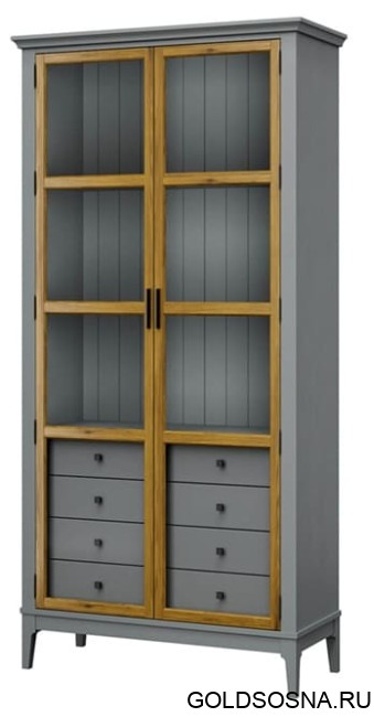 Шкаф для книг Квадро-С 220/04