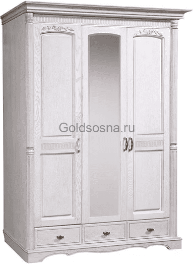 Шкаф для одежды 3д Паола 2165-01 БМ671 Шкаф для одежды 3д Паола 2165-01 БМ671