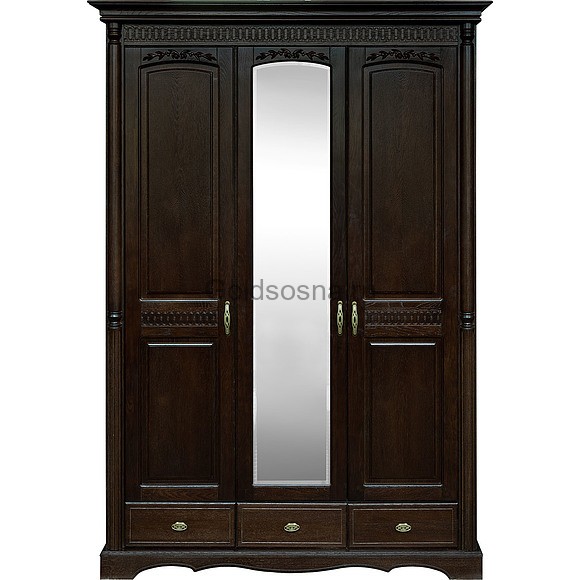 Шкаф для одежды 3д Паола 2165-01 БМ671 Шкаф для одежды 3д Паола 2165-01 БМ671