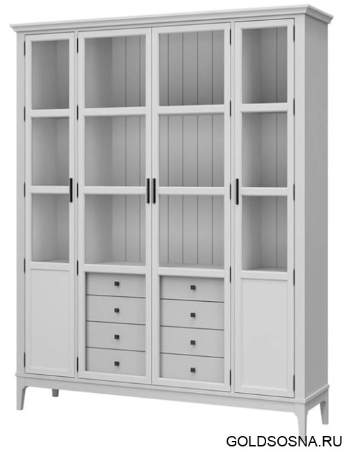 Шкаф для книг Квадро-С 422С/04