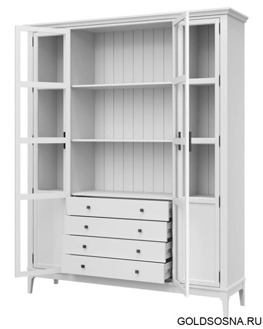 Шкаф для книг Квадро-С 422С/04