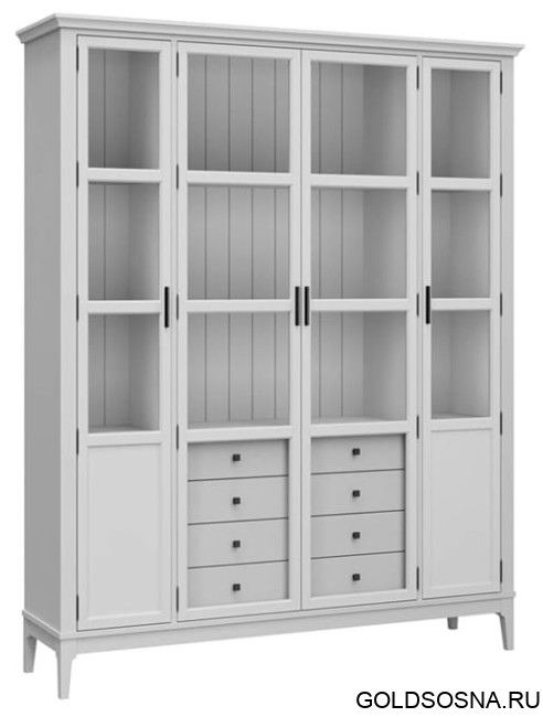 Шкаф для книг Квадро-С 422С/04