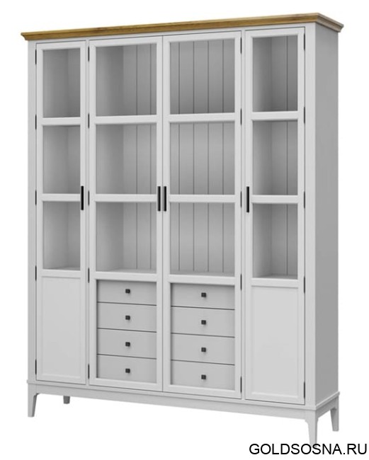 Шкаф для книг Квадро-С 422С/04