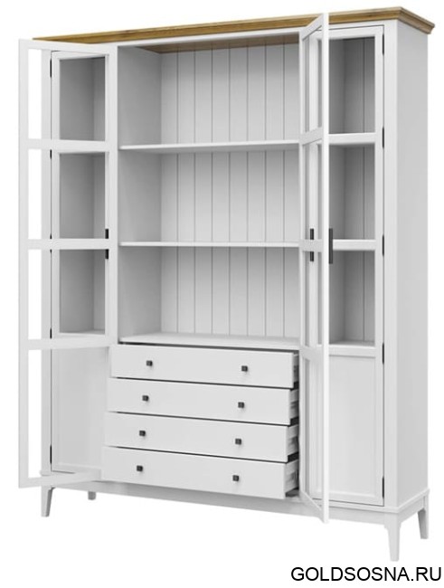 Шкаф для книг Квадро-С 422С/04